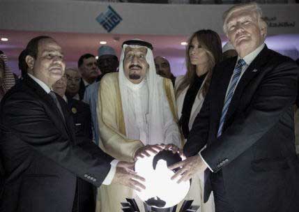 trump casa de saud