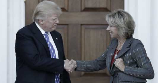 trump betsy devos