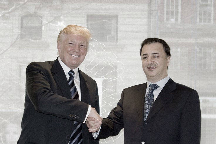 Donald Trump y Lev Leviev