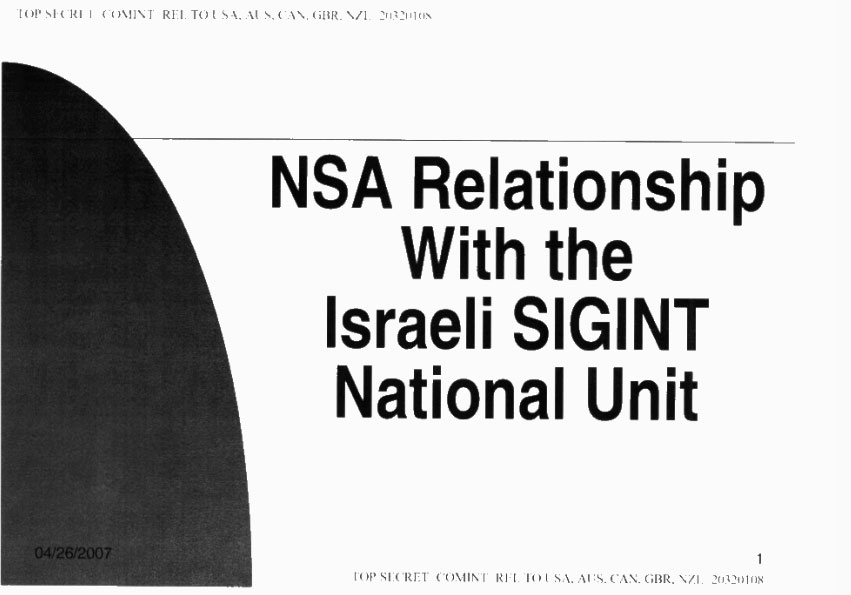 nsa israel