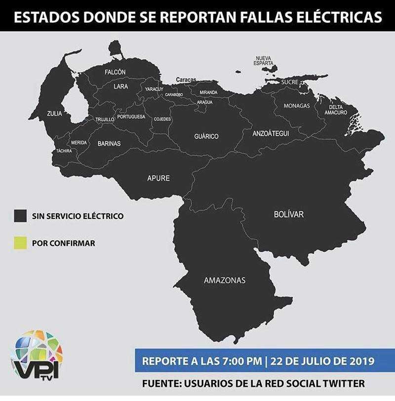 apagón venezuela