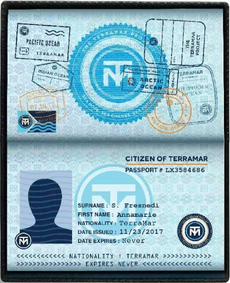 pasaporte ciudadano del oceano