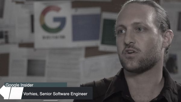 Zachary Vorhies revela censura de Google