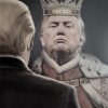 trump como rey de israel