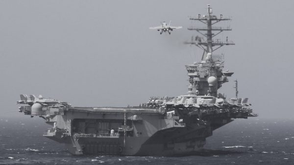 portaaviones en costas mexicanas