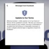¿Facebook actualiza sus términos de servicio para justificar la ola de censura definitiva?