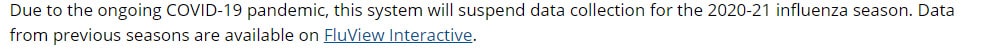 Los CDC no recogerán datos sobre la gripe este año; ¿acaso temen opacar el protagonismo del Covid?