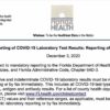 Florida, primer estado de EEUU que obliga a notificar los valores de umbral del ciclo de las pruebas PCR