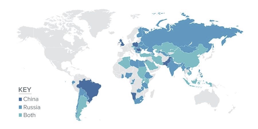 china rusia mapa