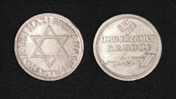 Historia prohibida: Una medalla poco conocida conmemora la cooperación nazi-sionista en 1933