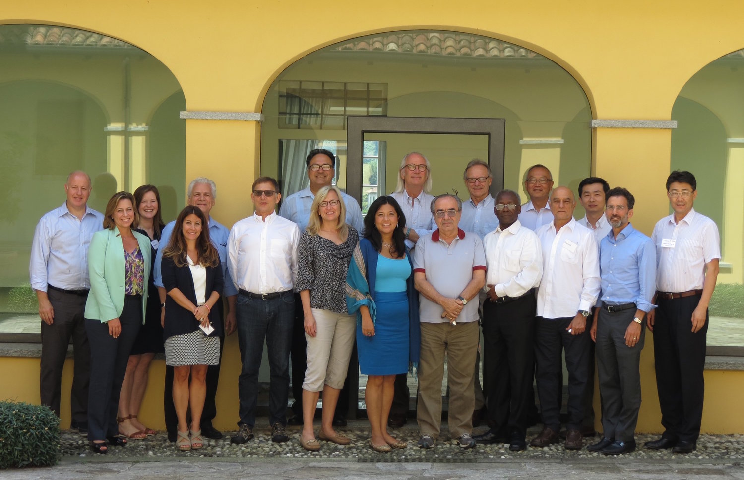 Asistentes al foro de Bellagio del Global Virome Project (GVP) en el Centro de Conferencias de la Fundación Rockefeller en Italia, del 8 al 11 de agosto de 2016 (foto: Eco Health Alliance).