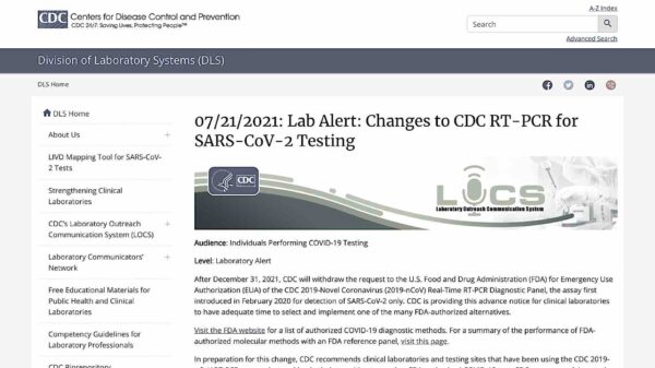 Estados Unidos anula el test PCR: ya no valdrá como prueba para detectar el Covid-19