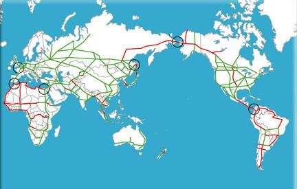 La siguiente fase de la Iniciativa de la Franja y la Ruta, que se extiende por todo el mundo [imagen producida por el Instituto Schiller].