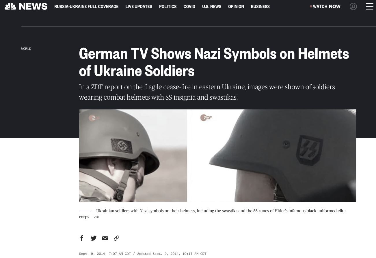 nazis en ucrania