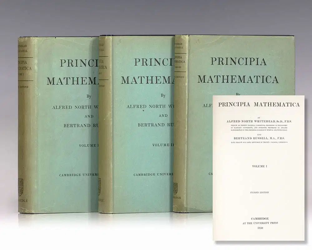 Los tres volúmenes de Principia Mathematica de Bertrand Russell y Alfred Whitehead, publicados entre 1910 y 1913, sentaron las bases para el desarrollo posterior de la cibernética y la teoría de la información por parte del alumno de Russell, Norbert Wiener