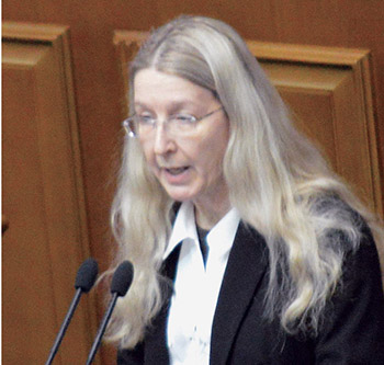 CC/Gal777 The U.S. citizen Dr. Ulana Suprun, who was the controversial acting head of Ukraine’s Ministry of Health.