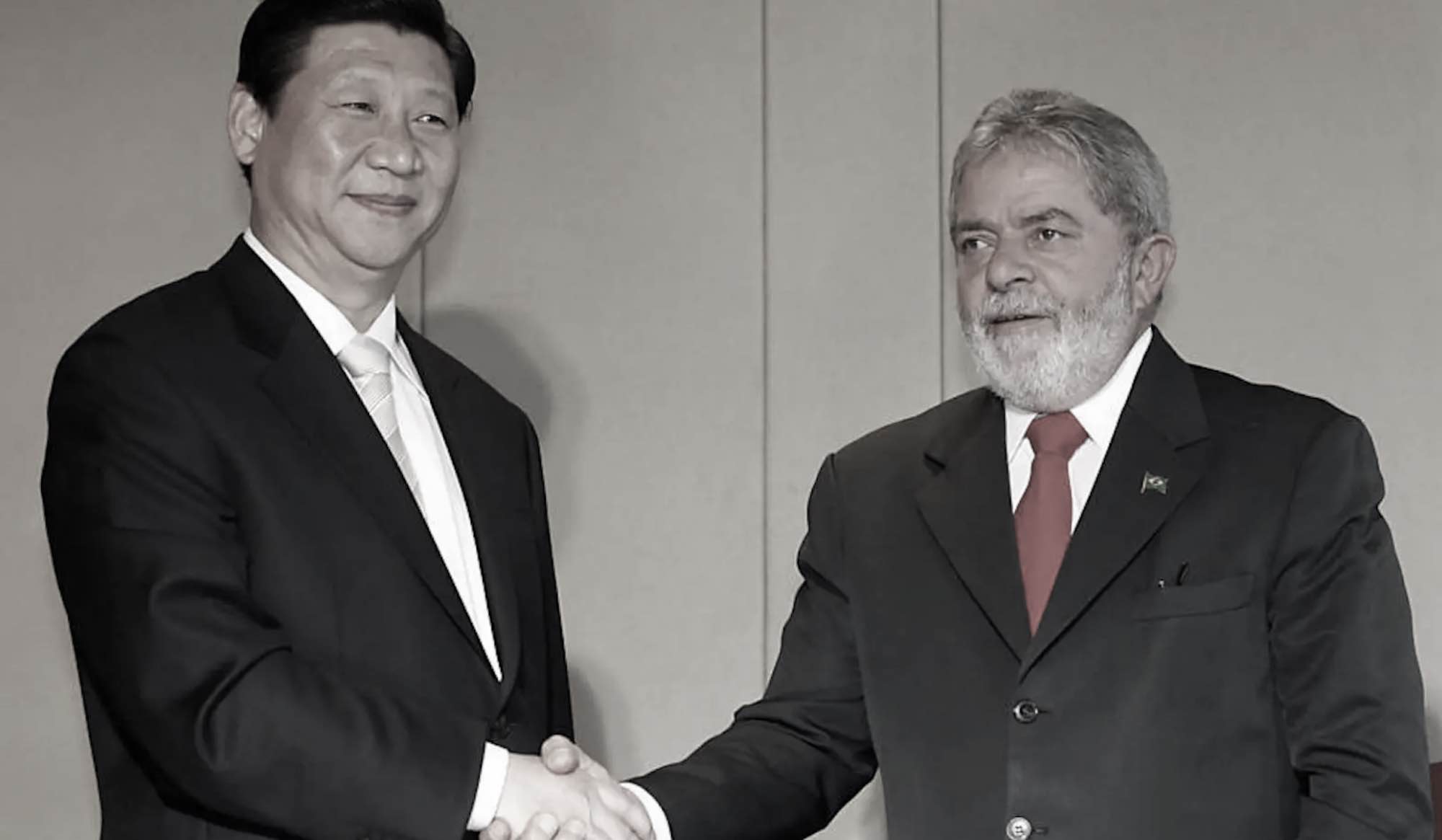 Lula y Xi en su juventud. Imagen: Twitter