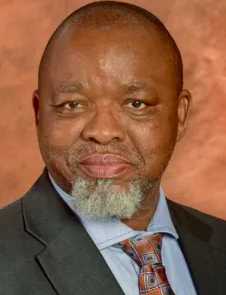 El Ministro de Recursos Minerales y Energía, Gwede Mantashe