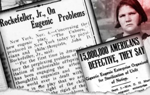 Iniciativa de eugenesia financiada por Rockefeller para esterilizar a 15 millones de estadounidenses.