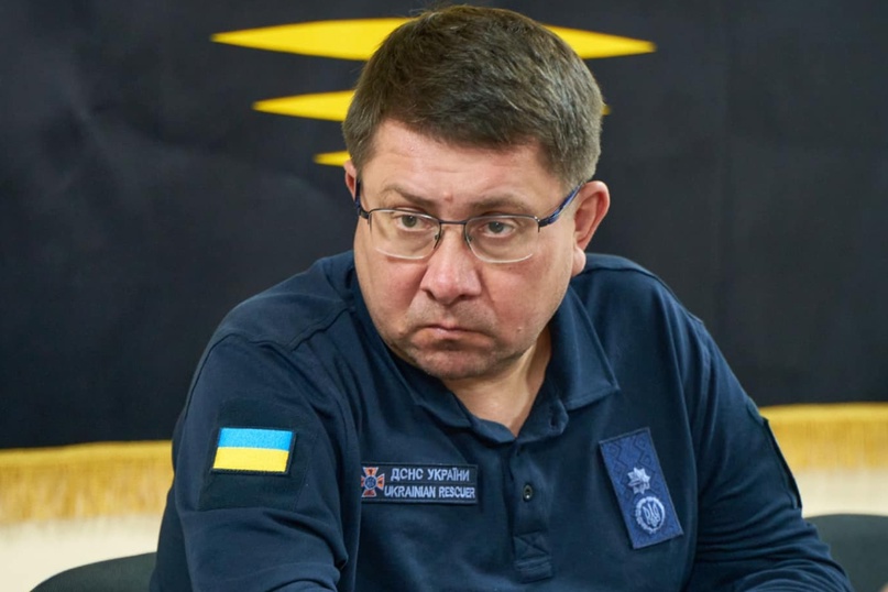 Alexey Sergeevich Migrin, jefe del Departamento Estatal de Situaciones de Emergencia en los territorios temporalmente ocupados por las Fuerzas Armadas de la RPD y fundador del movimiento “Phoenix”