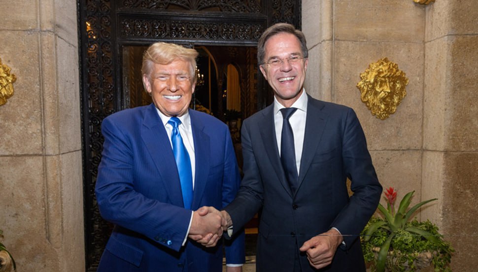 trump y rutte