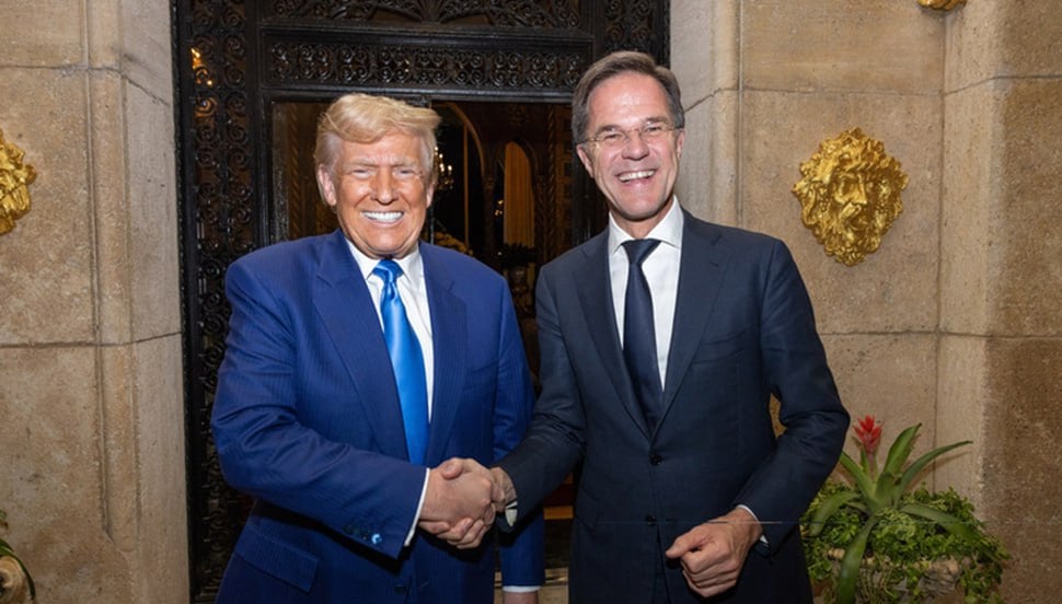 trump y rutte